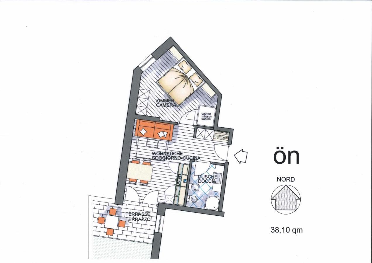 Apartment Oen Residence Bun Ste San Vigilio Di Marebbe Luaran gambar